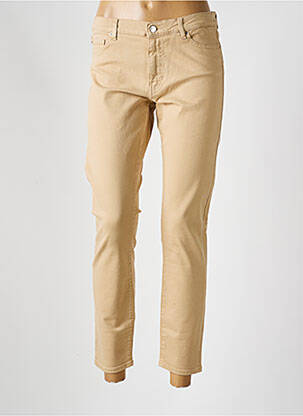Jeans coupe slim stretch taille normale beige HUGO BOSS femme