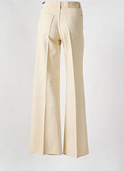 Jean coupe flare beige 7 FOR ALL MANKIND pour femme seconde vue