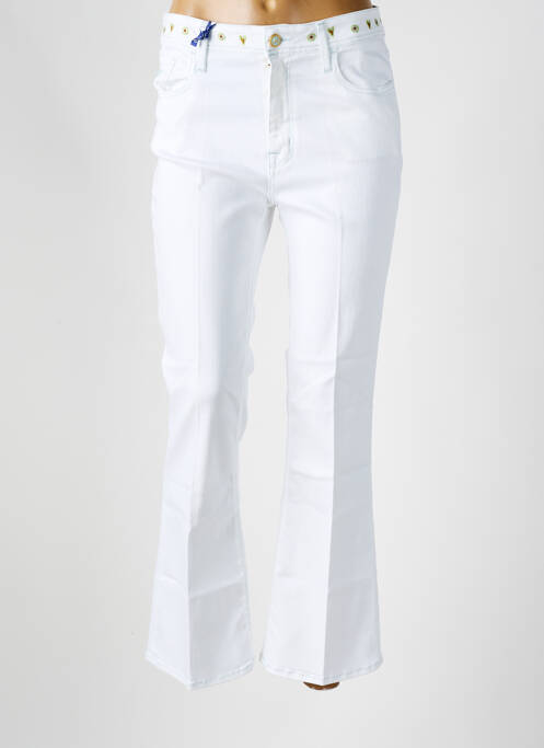 Jeans bootcut blanc JACOB COHEN pour femme