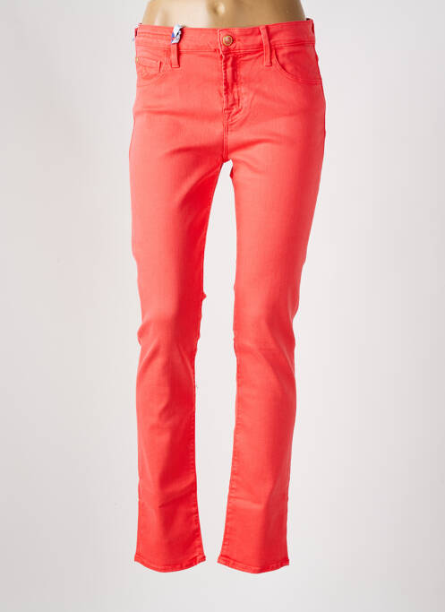 Jeans coupe slim orange JACOB COHEN pour femme