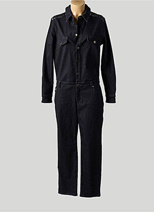 Combi-pantalon poches manches longues noir KARL LAGERFELD femme