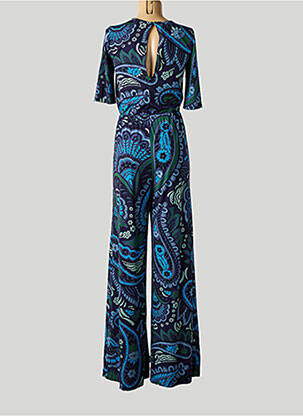 Combi-pantalon manches courtes manches courtes violet SIYU femme