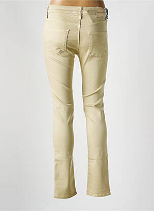 Jeans coupe slim stretch taille normale beige JACOB COHEN femme