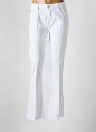 Jeans bootcut taille normale taille normale blanc 7 FOR ALL MANKIND femme