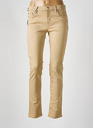 Jeans coupe slim taille basse taille basse beige JACOB COHEN femme