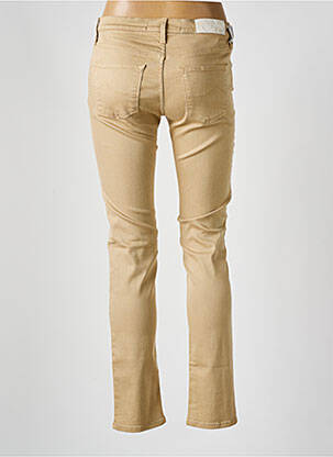 Jeans coupe slim taille basse taille basse beige JACOB COHEN femme