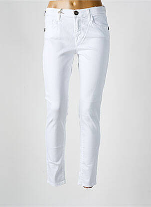 Jeans coupe slim stretch taille normale blanc JACOB COHEN femme