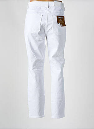 Jeans coupe slim taille normale taille normale blanc HUGO BOSS femme