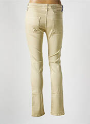 Jeans coupe slim beige JACOB COHEN pour femme seconde vue