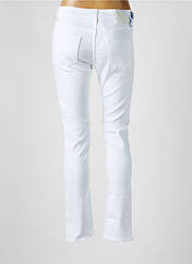 Jeans coupe slim blanc JACOB COHEN pour femme seconde vue