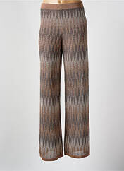 Pantalon flare marron D.EXTERIOR pour femme seconde vue