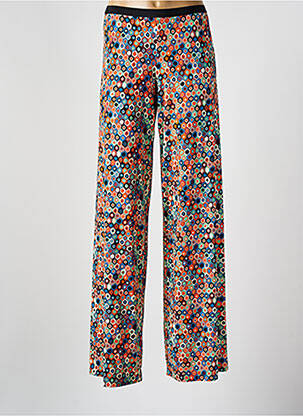 Pantalon flare orange SIYU pour femme