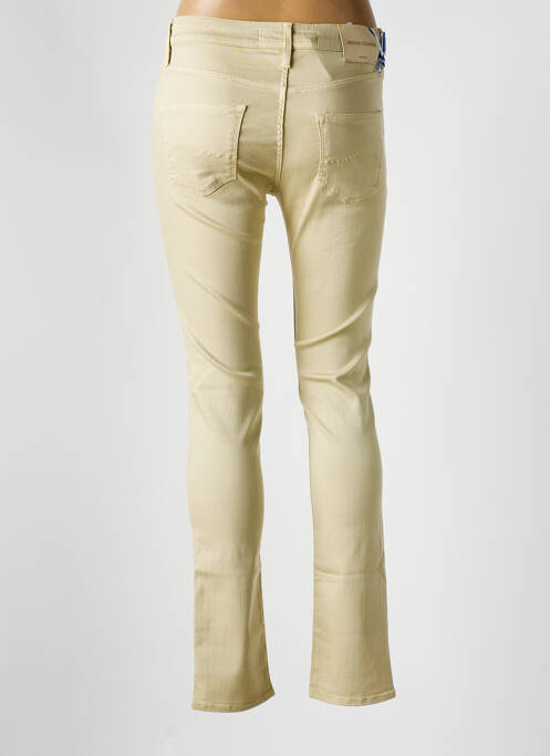 Jeans coupe slim beige JACOB COHEN pour femme