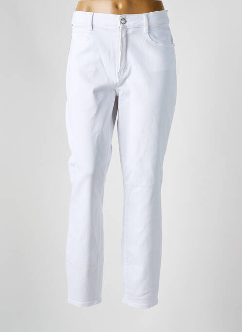 Jeans coupe slim blanc HUGO BOSS pour femme
