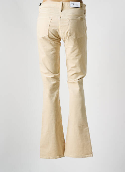 Pantalon flare beige 7 SEASONS pour femme