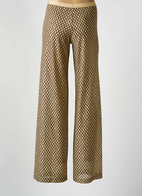 Pantalon flare beige SIYU pour femme