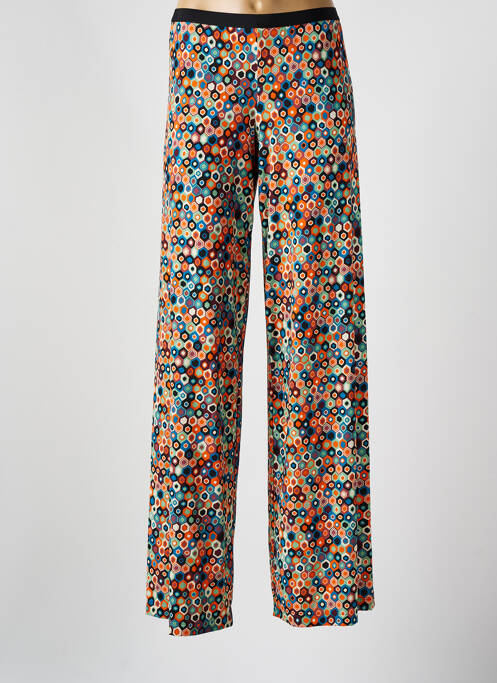 Pantalon flare orange SIYU pour femme