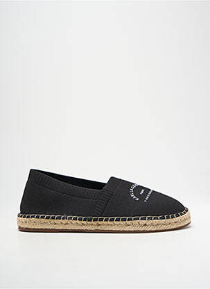 Espadrilles bout rond bout rond noir KARL LAGERFELD homme