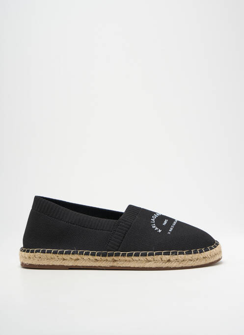 Espadrilles noir KARL LAGERFELD pour homme