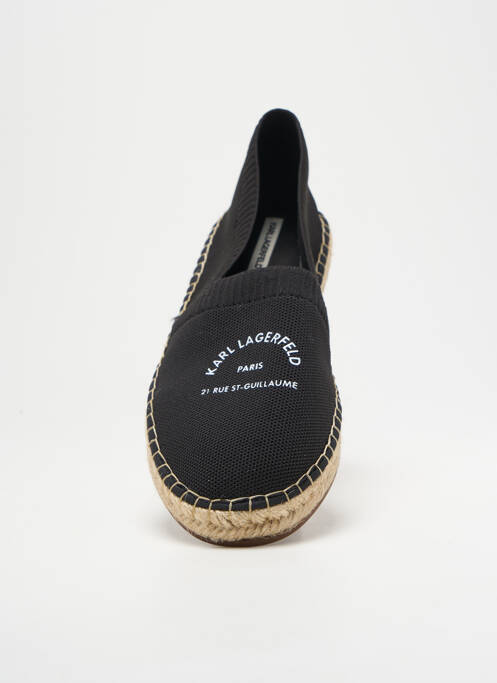Espadrilles noir KARL LAGERFELD pour homme
