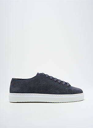 Baskets nubuck bout rond bleu DOUCAL S unisexe