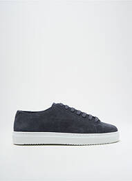 Baskets nubuck bout rond bleu DOUCAL S unisexe