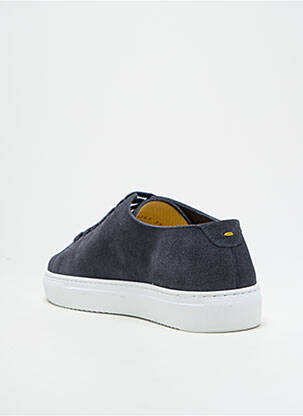 Baskets nubuck bout rond bleu DOUCAL S unisexe