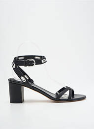 Sandales/nu pieds matière lisse talon de 4 à 6cm noir HUGO BOSS femme