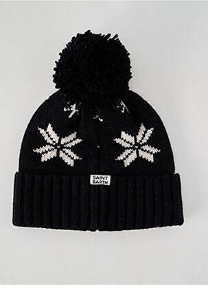 Bonnet stretch noir MC2 SAINT BARTH femme