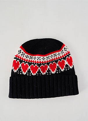 Bonnet stretch noir MC2 SAINT BARTH femme