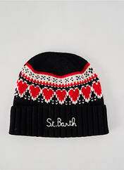 Bonnet noir MC2 SAINT BARTH pour femme seconde vue