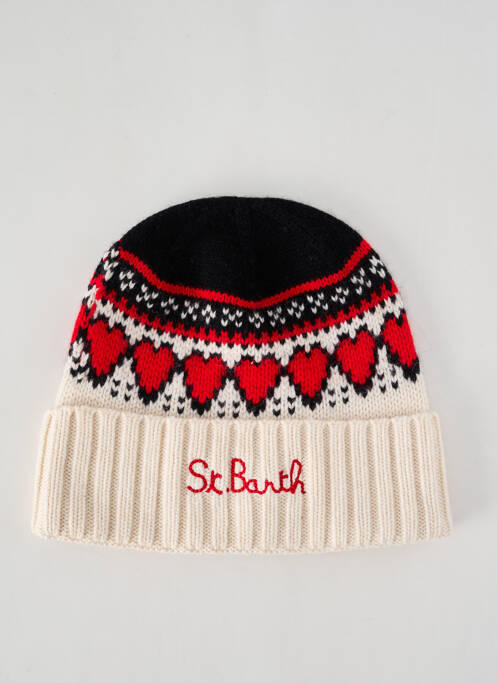 Bonnet beige MC2 SAINT BARTH pour femme