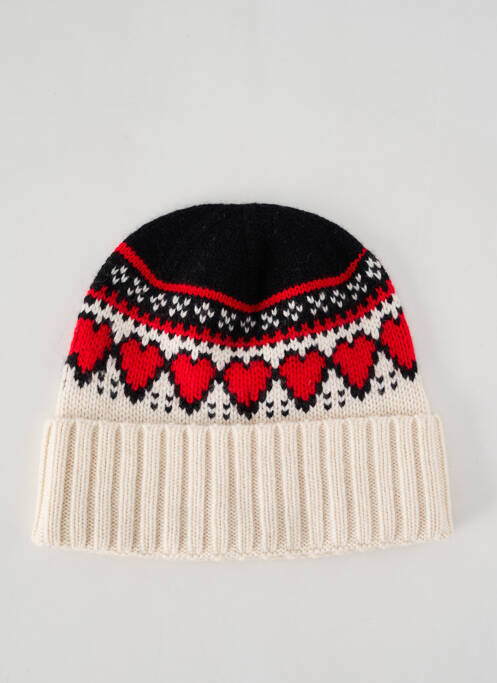 Bonnet beige MC2 SAINT BARTH pour femme