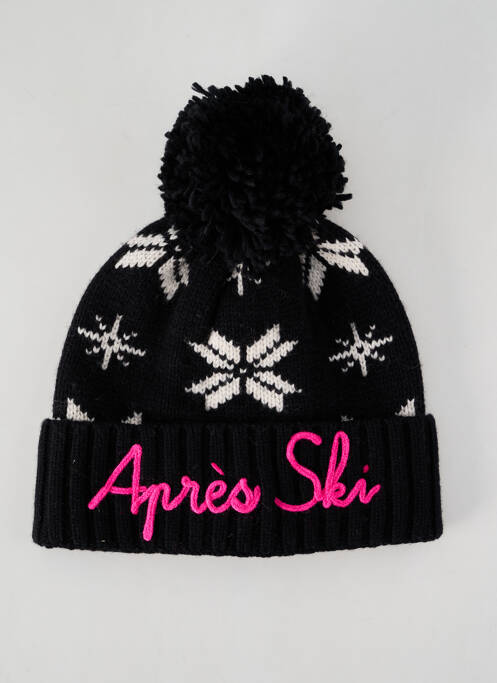 Bonnet noir MC2 SAINT BARTH pour femme