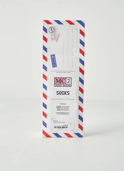 Chaussettes violet MC2 SAINT BARTH pour femme