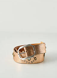 Ceinture effet usé or POST & CO femme