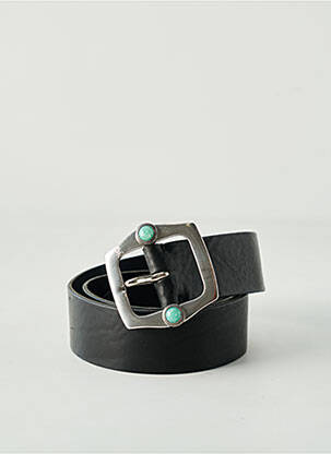 Ceinture effet matière satinée noir POST & CO femme