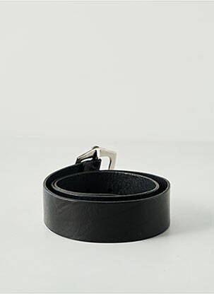 Ceinture effet matière satinée noir POST & CO femme