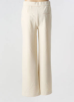 Pantalon flare stretch taille normale beige BASE LEVEL femme