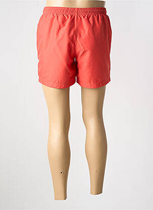 Short de bain fermeture liens à nouer orange HUBLOT homme