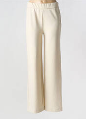 Pantalon flare beige BASE LEVEL pour femme seconde vue