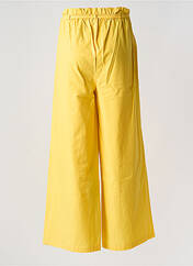 Pantalon large jaune COMPAÑIA FANTASTICA pour femme seconde vue