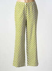 Pantalon large vert COMPAÑIA FANTASTICA pour femme seconde vue