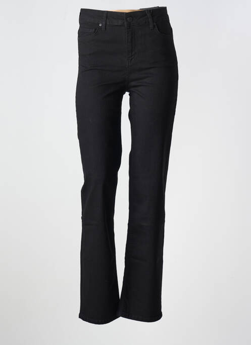 Jeans coupe slim noir BASE LEVEL pour femme