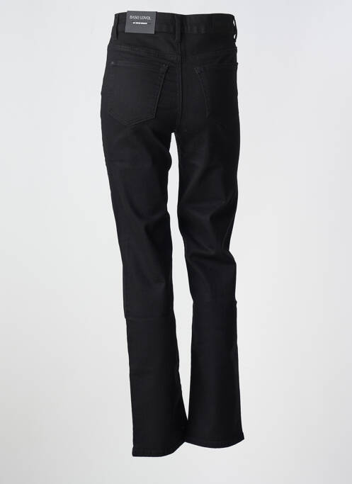 Jeans coupe slim noir BASE LEVEL pour femme