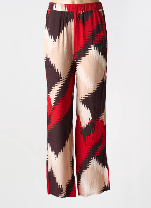 Pantalon droit rouge IVY BEAU pour femme