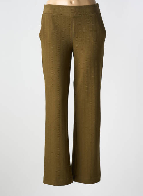 Pantalon droit vert IVY BEAU pour femme
