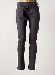Jeans coupe slim stretch taille normale gris QUATRE VINGT JOURS femme