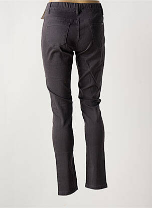 Jeans coupe slim stretch taille normale gris QUATRE VINGT JOURS femme