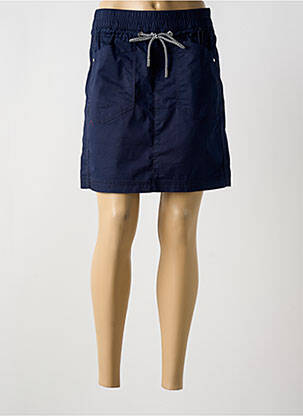 Jupe courte poches bleu STREET ONE femme